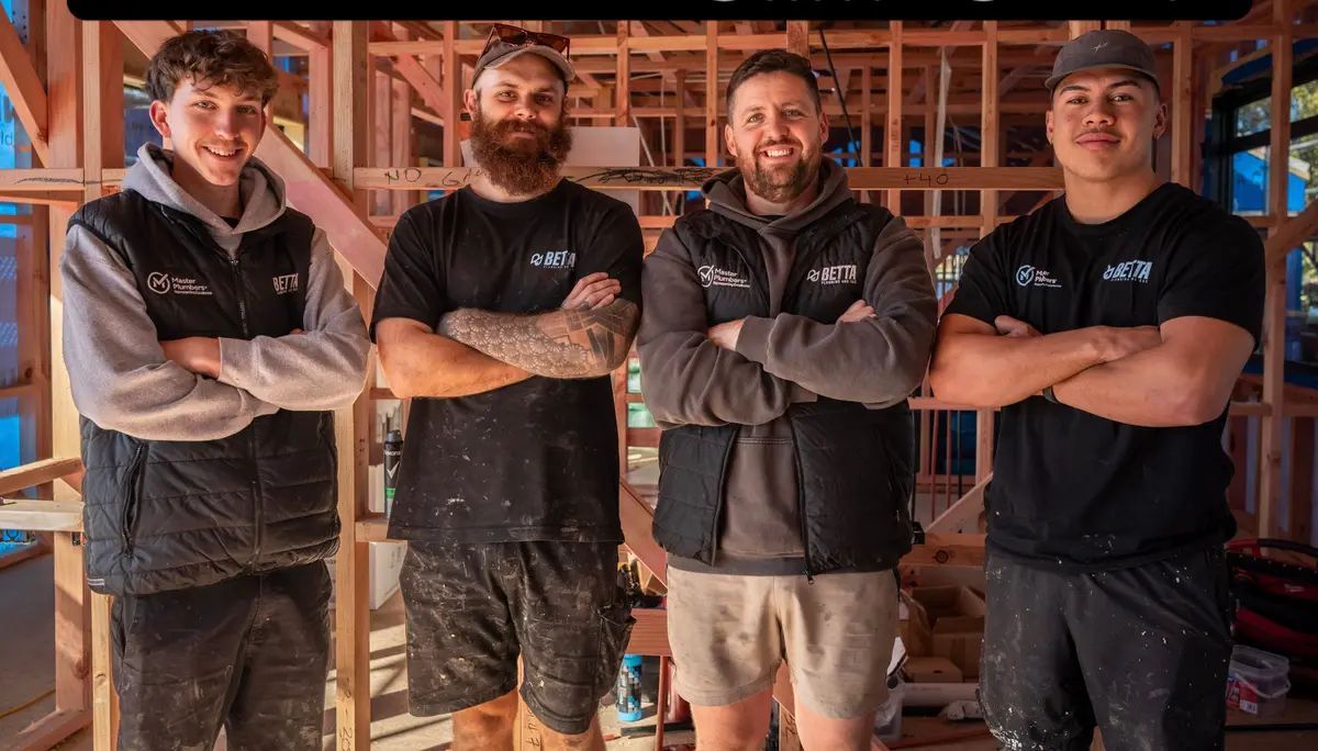 The Betta team on site